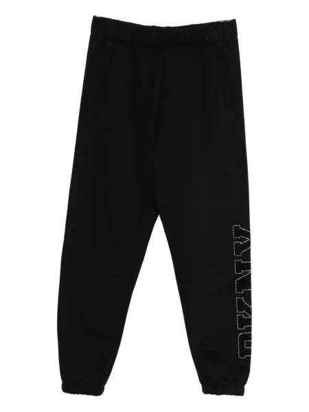 Stras pantaloni Dkny alergare negru