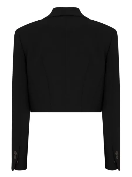 Švarkas Dsquared2 apkarpytas juoda