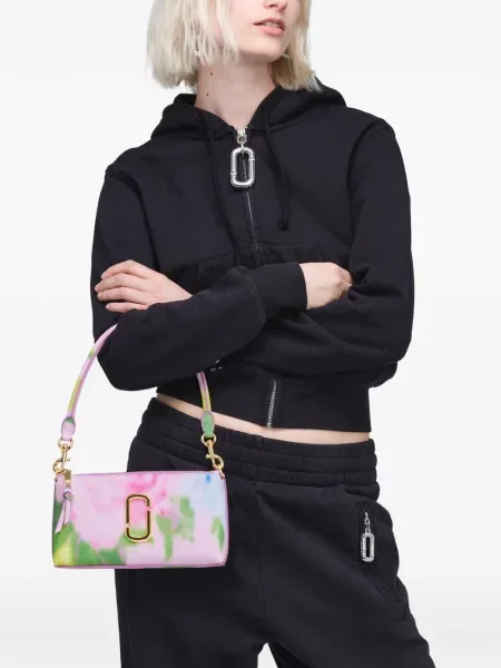 Geantă Marc Jacobs cu model floral roz
