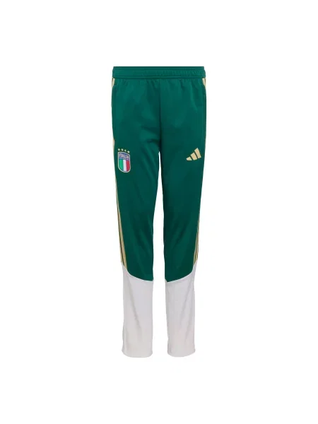 ADIDAS PERFORMANCE Παντελόνι φόρμας Italien 26 Tiro μπεζ / σκούρο πράσινο λευκό