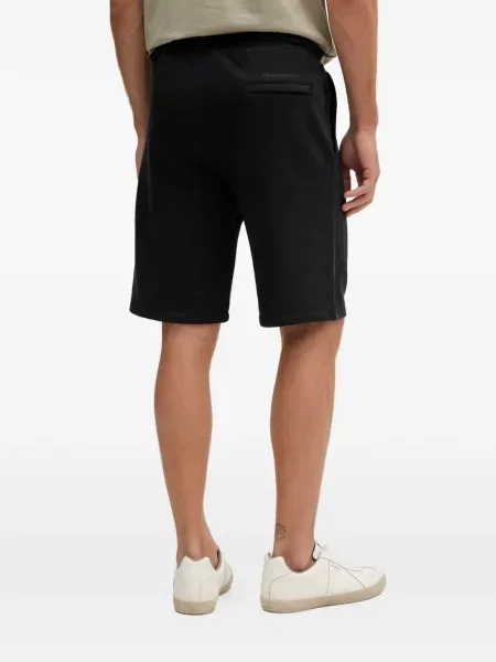 Pantaloni scurți Karl Lagerfeld cu cordon negru