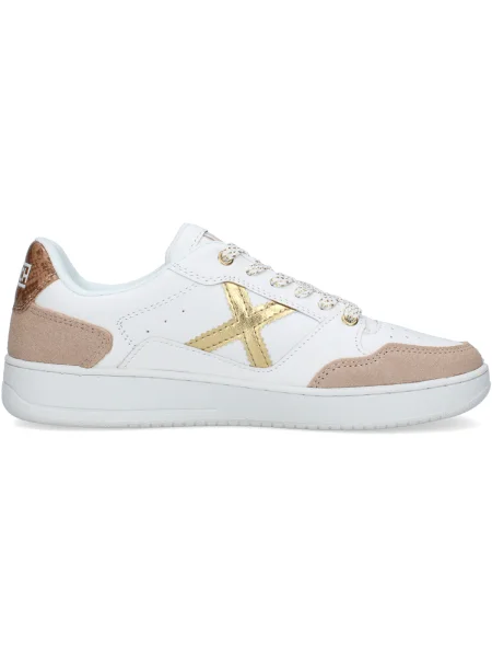 Pantofi Munich alb
