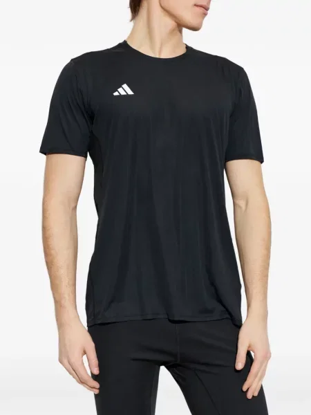 Τένις φόρεμα Adidas με λαιμόκοψη v με αυτόγραφο μαύρο