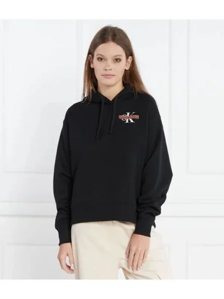 Calvin Klein Jeans Pulóver fekete