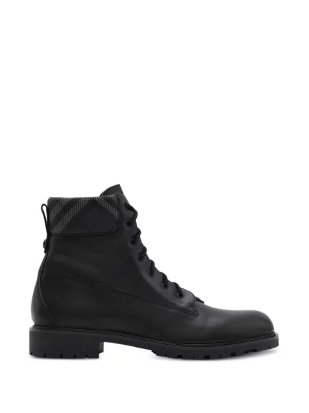 Botine Burberry din piele negru