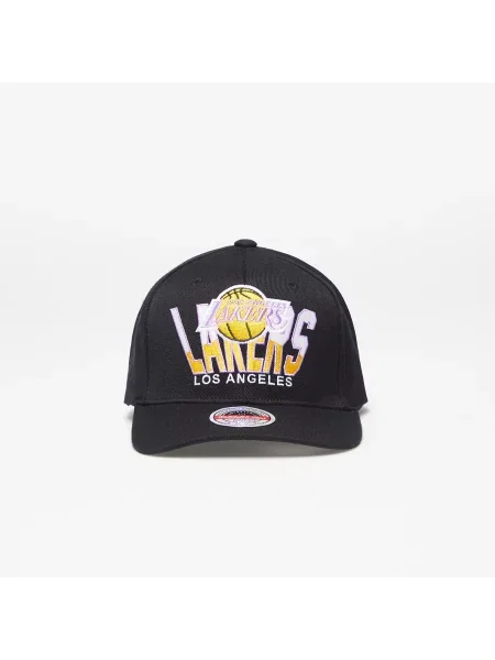 Шапка с козирка с вълна Mitchell&Ness NBA LOS ANGELES LAKERS с апликация черно