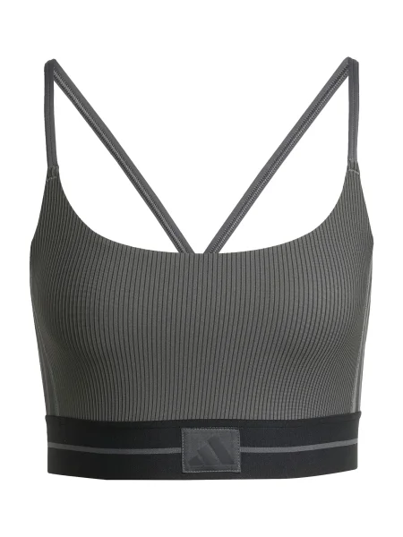 Adidas Sutien sport Hyperglam gri