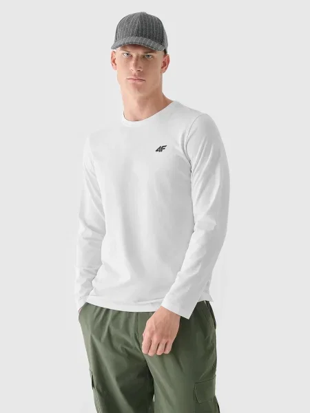 4F Longsleeve koszulka XXL biała