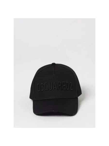 Czapka z daszkiem Dsquared2 czarna