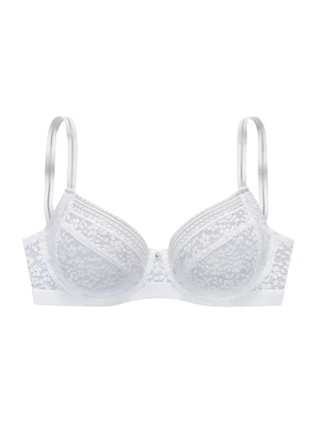 NUANCE Sutien murdar alb