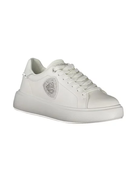 Sneakersy Blauer z dżetami białe