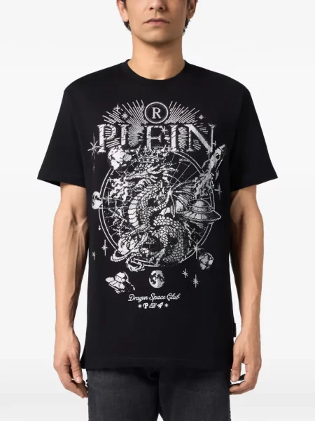 Scurt tricou Philipp Plein negru