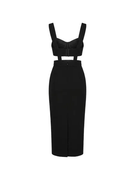Rochie midi Dolce & Gabbana negru