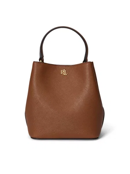 Ročna torba LAUREN RALPH LAUREN rjava