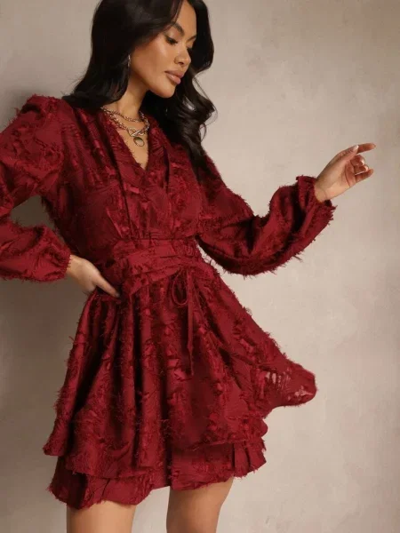 Rochie Gorena bordo