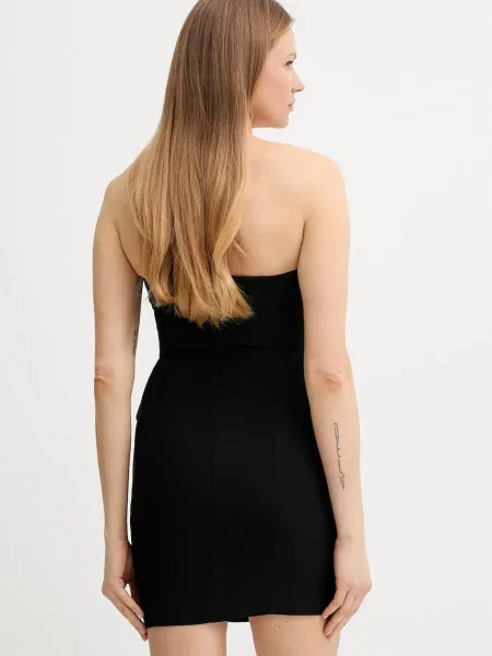 Šaty Marciano Guess VITTORIA mini přiléhavé černá