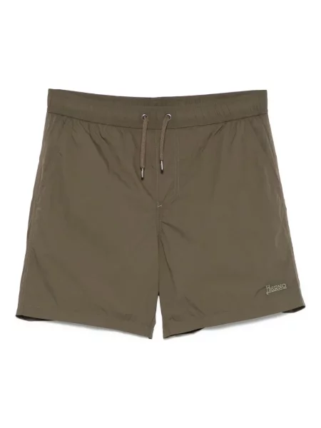 Pantaloni scurți Herno verde