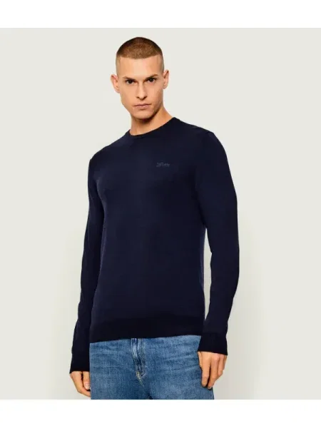 Guess Pulover Bleumarin