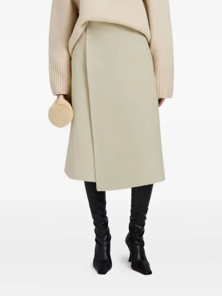 Fustă Proenza Schouler din țesătură twill