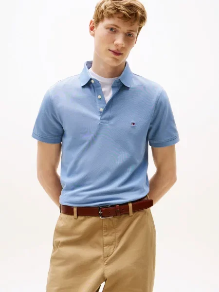 TOMMY HILFIGER Tricou CORE SLIM POLO opal