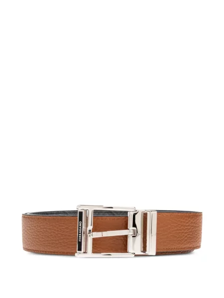 Cu centură reversibil curea Ferragamo maro