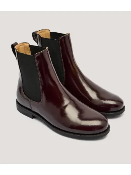 BOSS BLACK De piele ghete chelsea Lycia negru