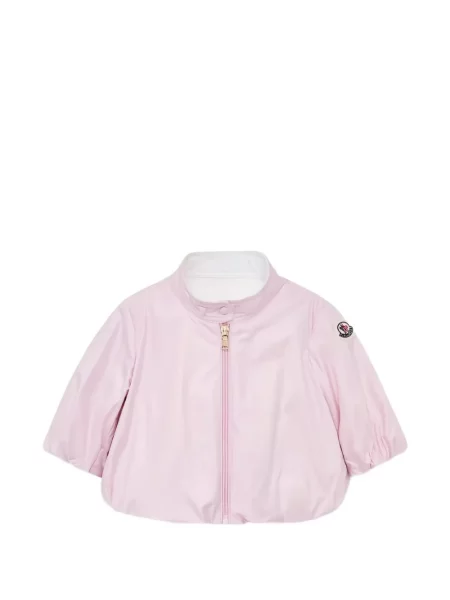 Kurtka dziecięca Moncler Enfant różowa