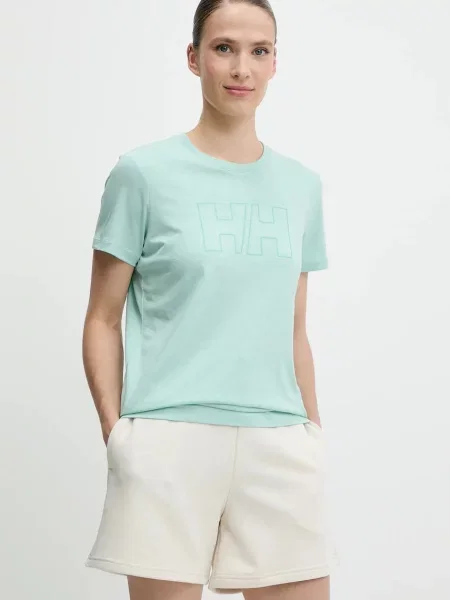 Тениска Helly Hansen синьо