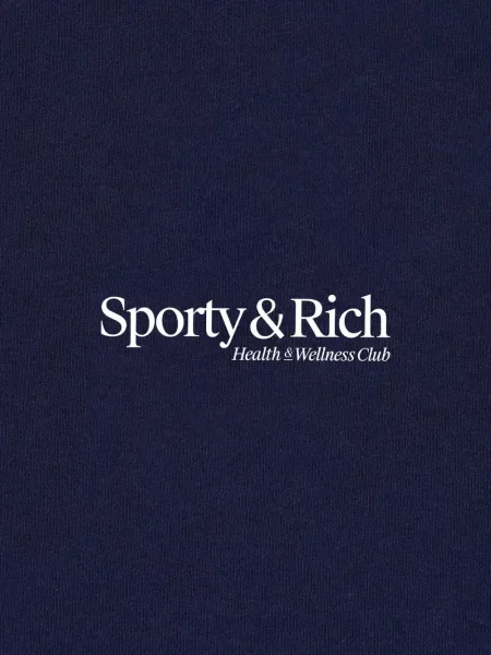 Бягане панталон Sporty & Rich с принт синьо