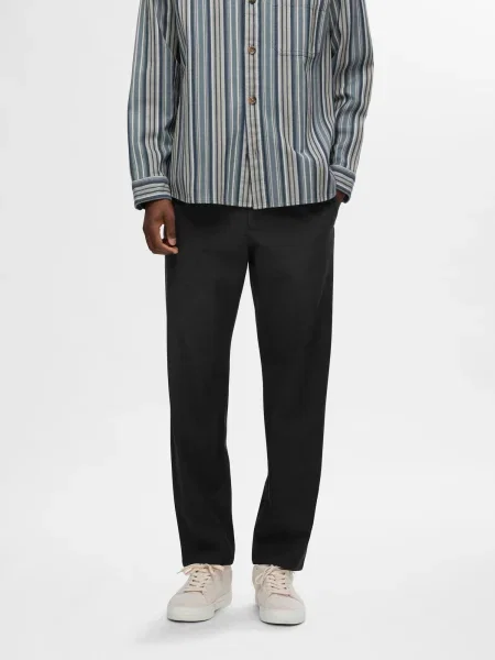 SELECTED Pantaloni SLHROBERT' negru