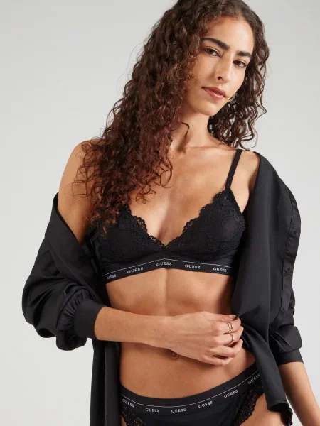 Guess Sutien Bralette negru