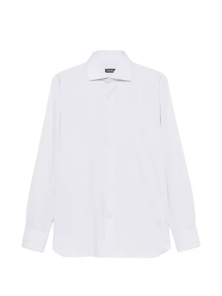 Gulerat cămașă Zegna alb