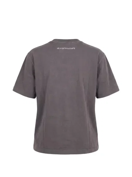 Tricou Icon Denim cu imagine gri