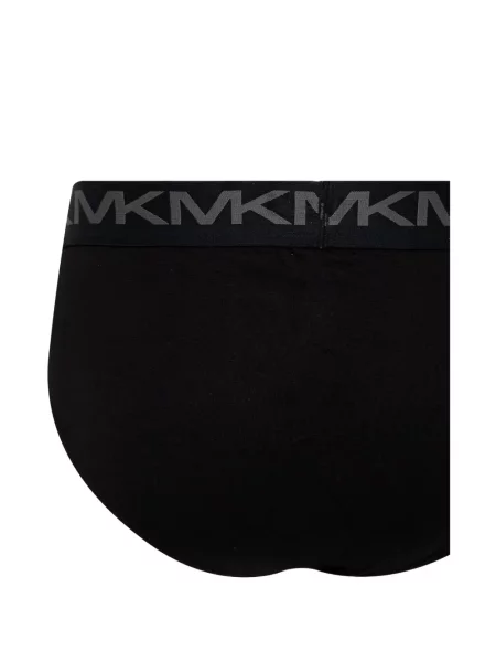 Chiloți multipac Michael Kors cu autograf negru
