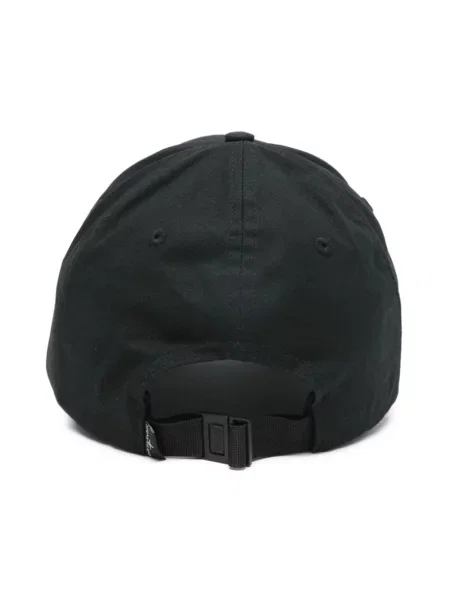 Czapka z daszkiem Stone Island z kamieniami czarna