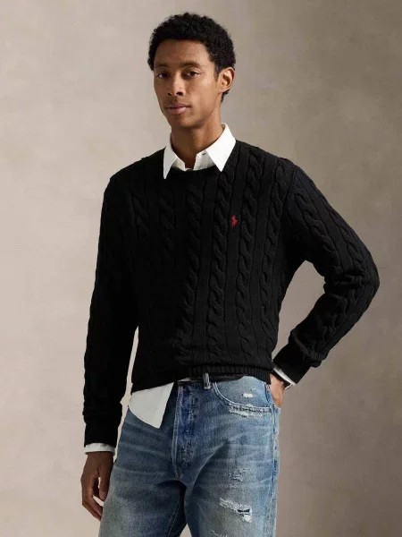 POLO RALPH LAUREN Pulover negru