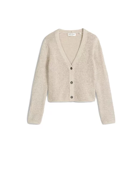 Kardigan Marc O'polo beżowy