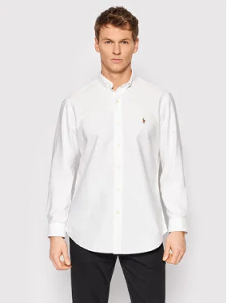 Polo Ralph Lauren Сорочка Core Replen Custom Fit білий