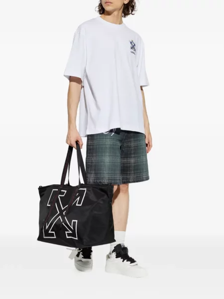 Tricou Off-white cu imagine alb