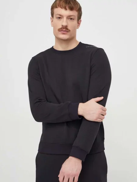 Bluza Calvin Klein Performance elegancka czarna