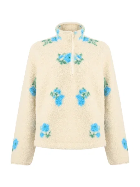 JJXX Pulover JXVERA ecru / aqua / verde albastru