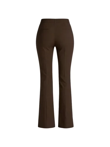 Pantaloni Vince evazate maro