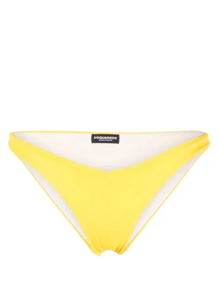 Bikini Dsquared2 cu imagine galben