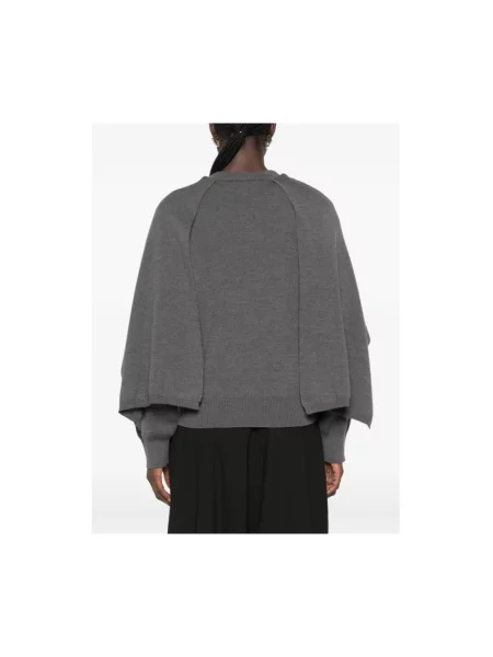 Sweter Róhe wełniany szary