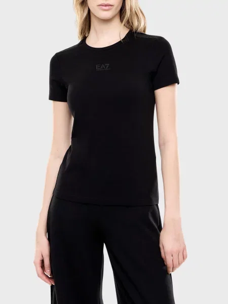 Футболка Ea7 Emporio Armani чорна