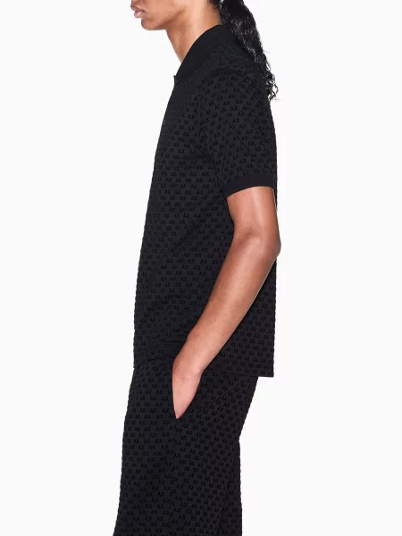 Поло Armani Exchange чорний