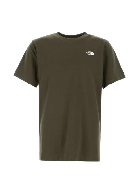 Tricou The North Face cu imagine verde