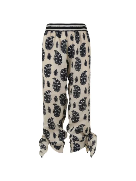 Pantaloni Johanna Ortiz cu imagine cu model paisley