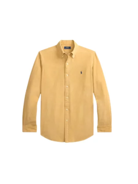 Koszula casualowa o kroju regular fit z czystej bawełny Polo Ralph Lauren beżowa
