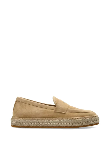 Espadrile Giorgio Armani din piele de căprioară